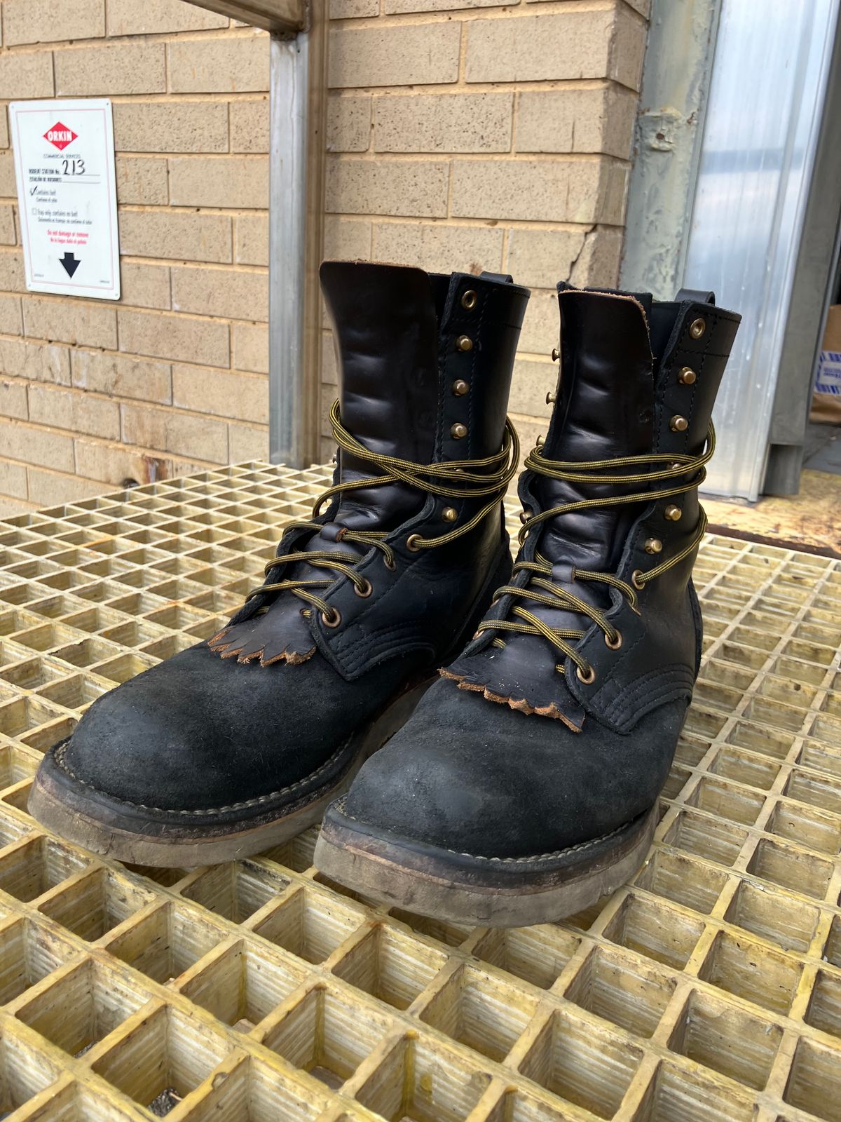 Photo by FutureCorpse33 on November 19, 2024 of the Nicks Traveler in Seidel MaxSupport Black & Seidel MaxSupport Black Roughout.