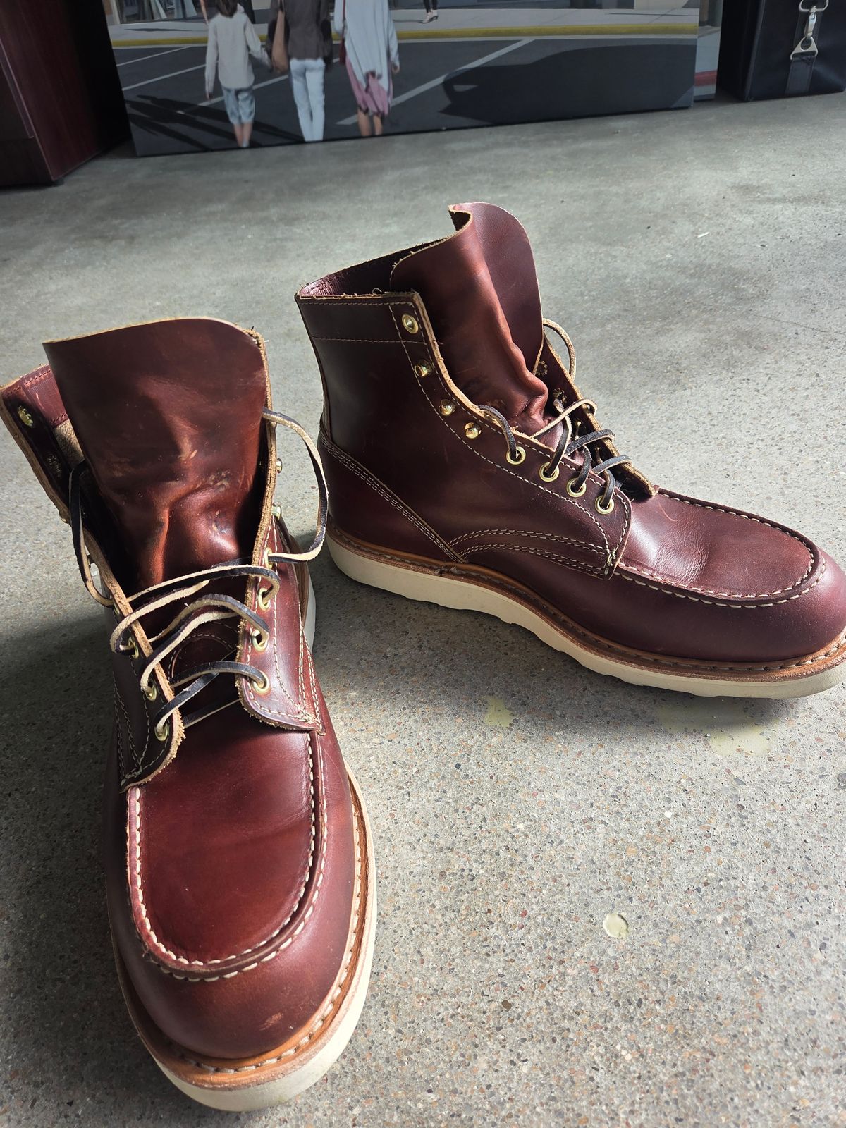 Photo by JBaker73 on February 11, 2026 of the White's Perry 6" Select in Seidel British Tan Double Shot.