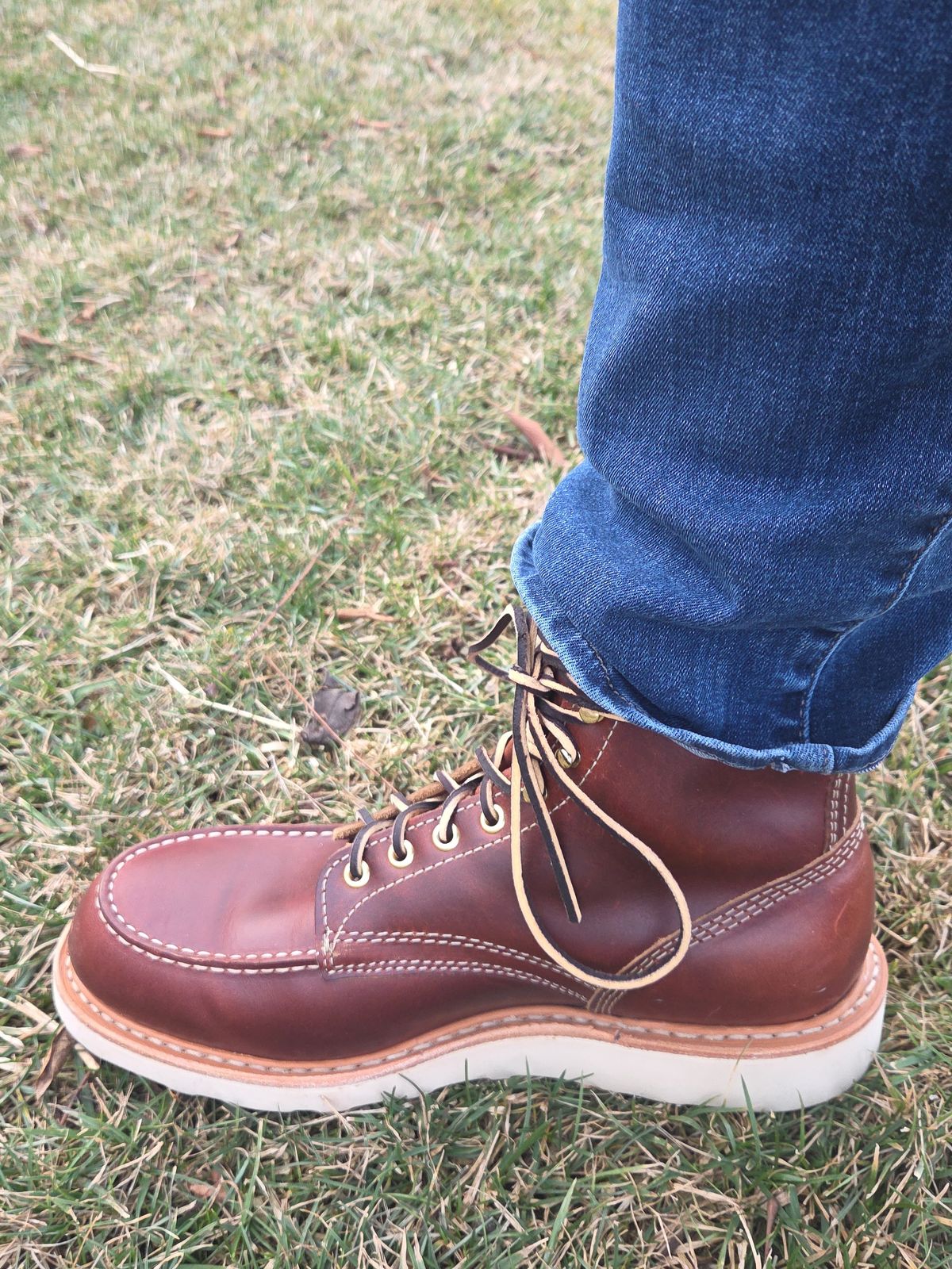 Photo by JBaker73 on February 10, 2026 of the White's Perry 6" Select in Seidel British Tan Double Shot.