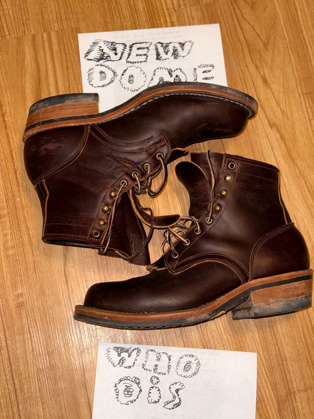 Photo by Ahab78 on October 1, 2025 of the Frank's Boots Wilshire in Seidel Brown Domain.