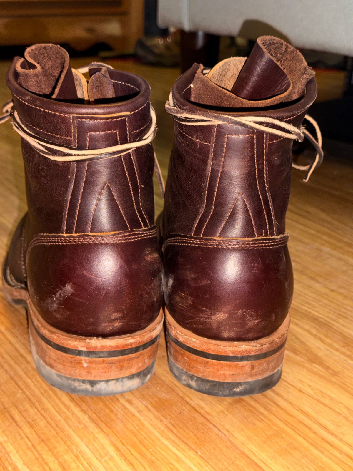 Photo by Ahab78 on October 1, 2025 of the Frank's Boots Wilshire in Seidel Brown Domain.