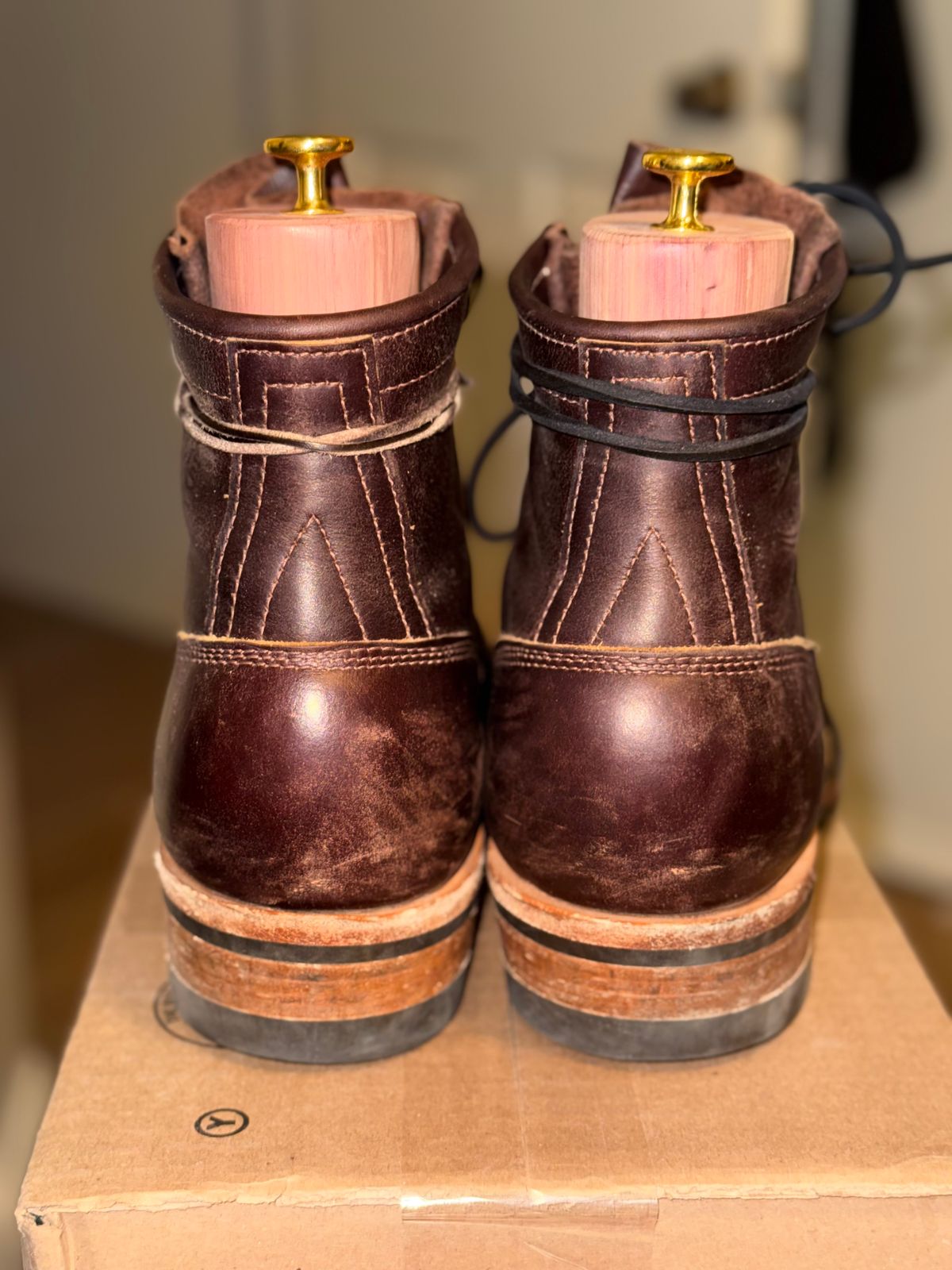 Photo by Ahab78 on November 5, 2025 of the Frank's Boots Wilshire in Seidel Brown Domain.