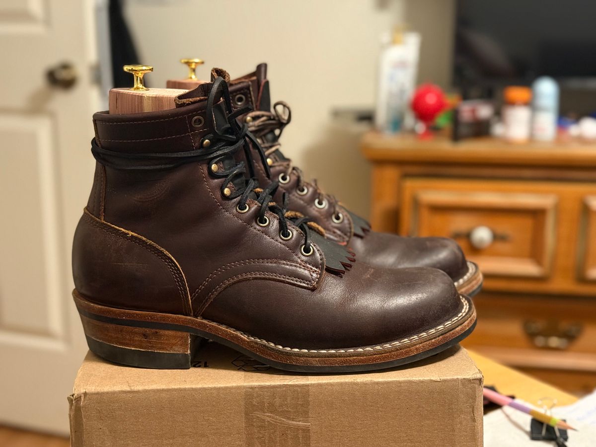 Photo by Ahab78 on November 5, 2025 of the Frank's Boots Wilshire in Seidel Brown Domain.