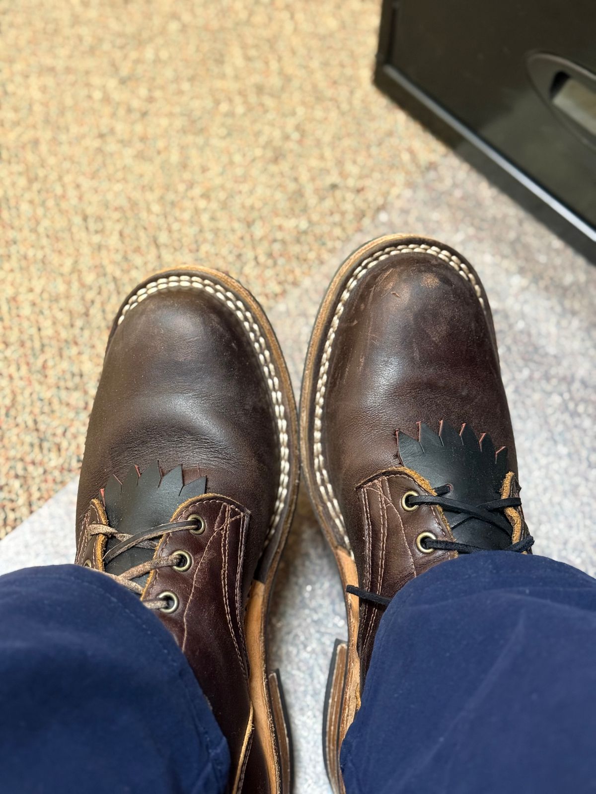 Photo by Ahab78 on November 4, 2025 of the Frank's Boots Wilshire in Seidel Brown Domain.