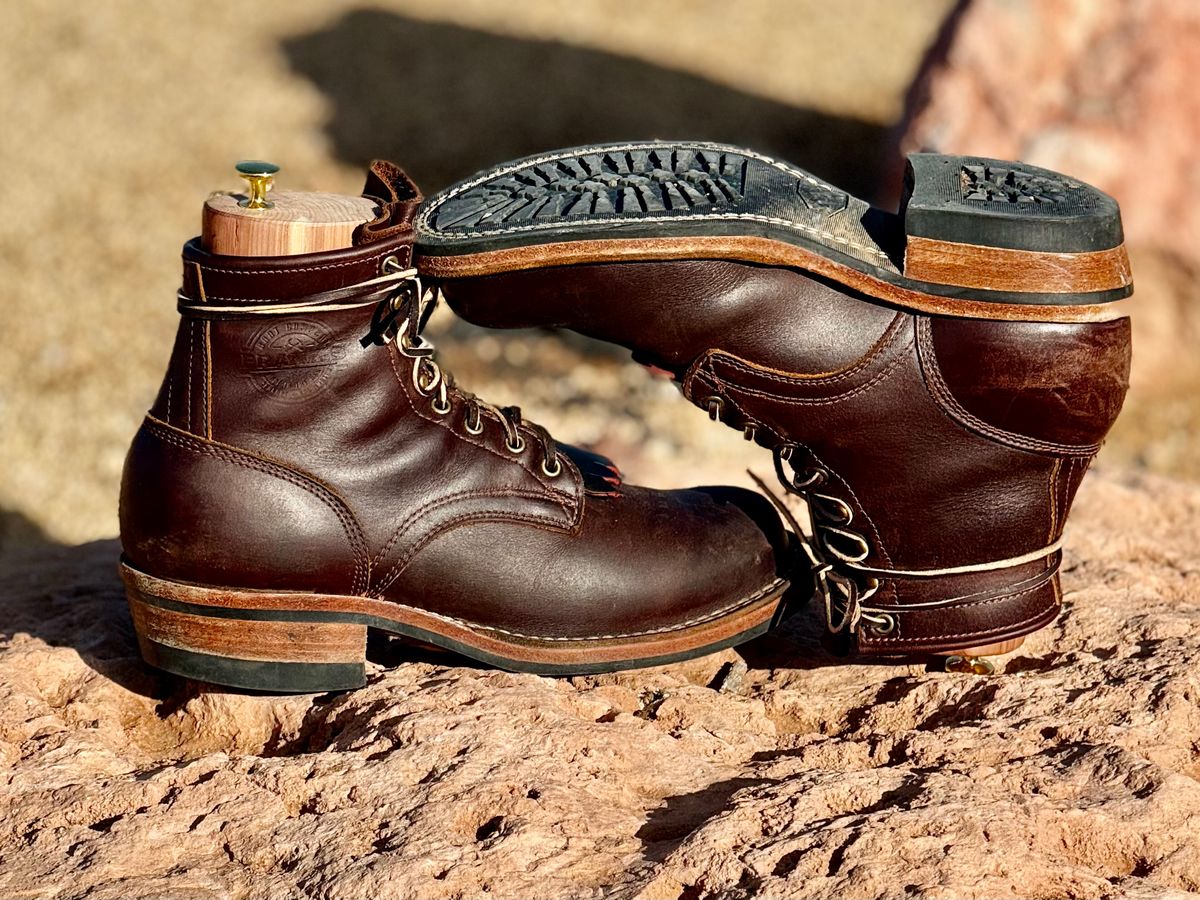Photo by Ahab78 on January 4, 2026 of the Frank's Boots Wilshire in Seidel Brown Domain.