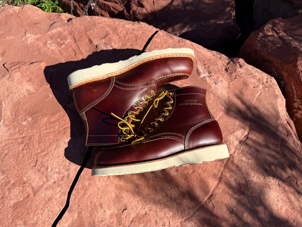 Photo by Ahab78 on November 26, 2025 of the White's Perry 6" Select in Seidel British Tan Double Shot.