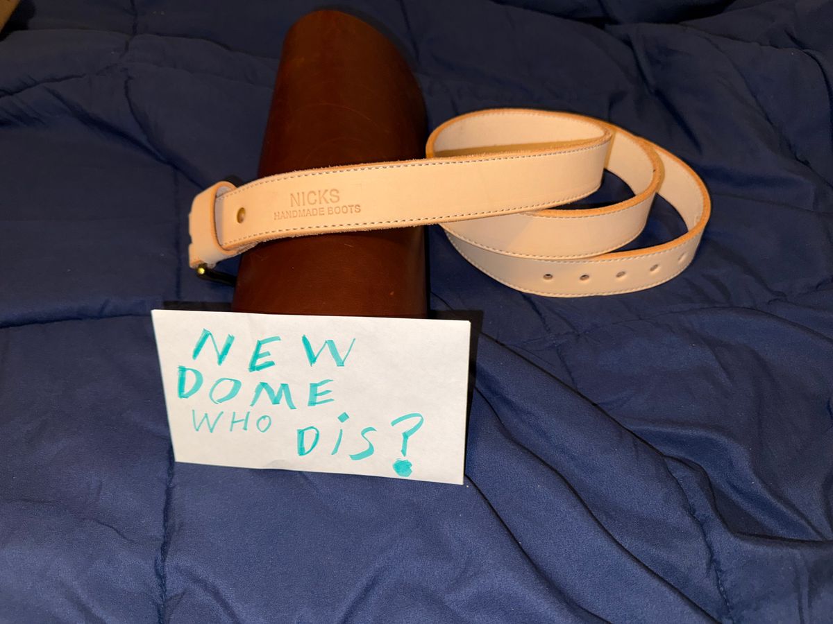 Photo by Ahab78 on October 1, 2025 of the Nicks Heavy Duty Work Belt in Full Natural.