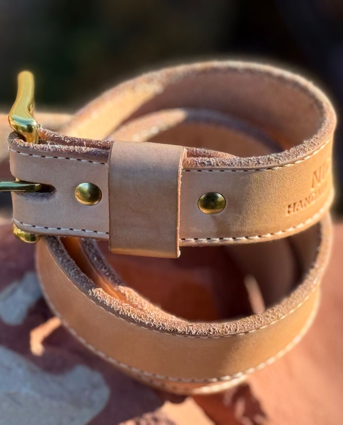 Photo by Ahab78 on December 1, 2025 of the Nicks Heavy Duty Work Belt in Full Natural.