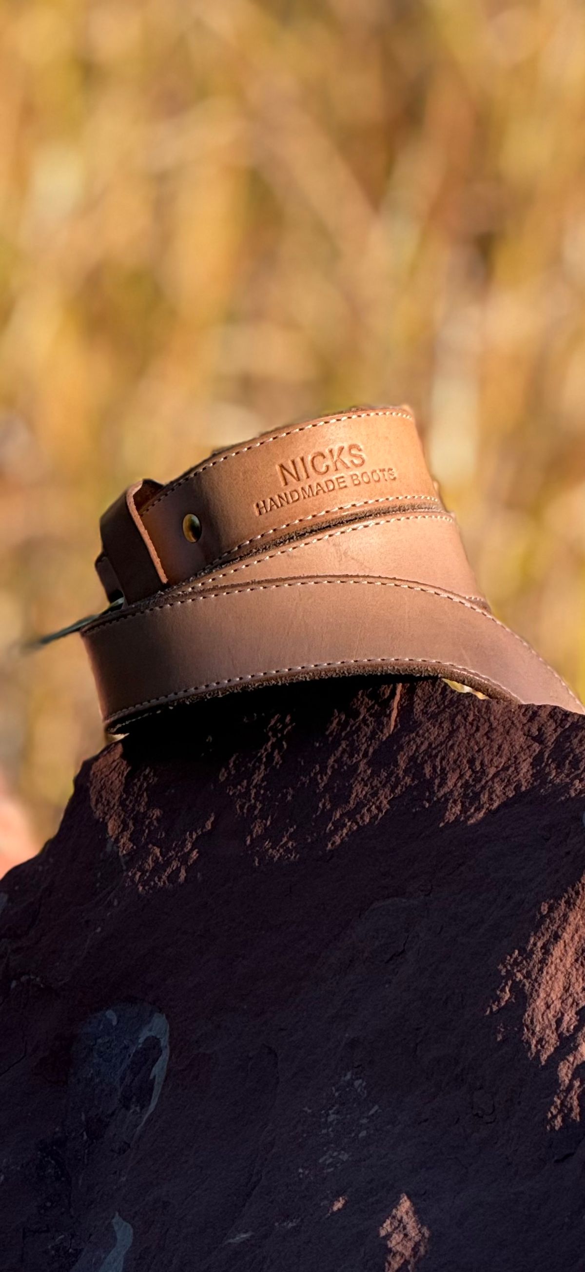 Photo by Ahab78 on December 1, 2025 of the Nicks Heavy Duty Work Belt in Full Natural.