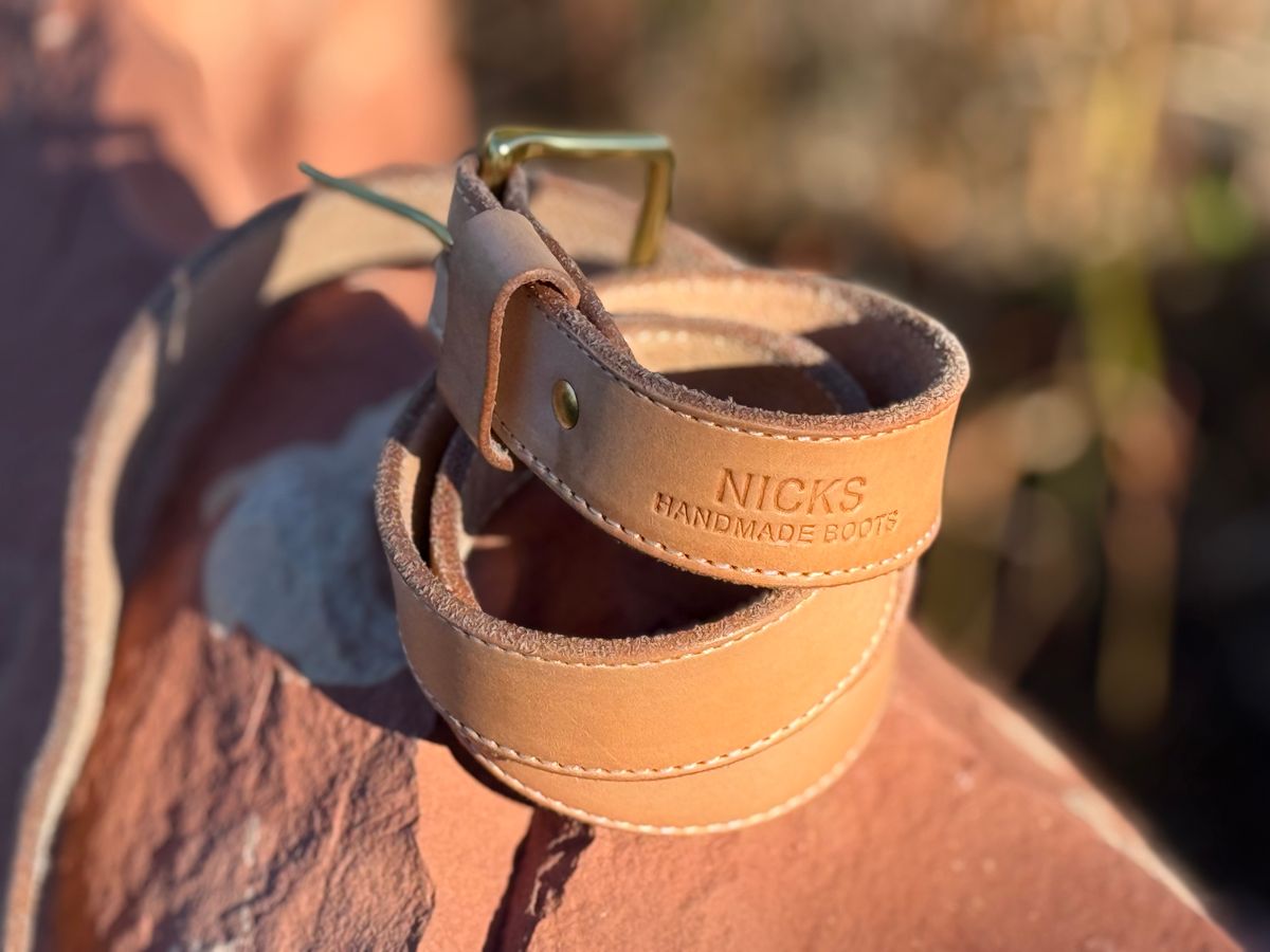 Photo by Ahab78 on December 1, 2025 of the Nicks Heavy Duty Work Belt in Full Natural.