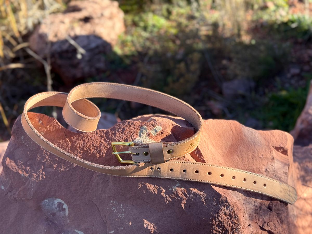 Photo by Ahab78 on December 1, 2025 of the Nicks Heavy Duty Work Belt in Full Natural.