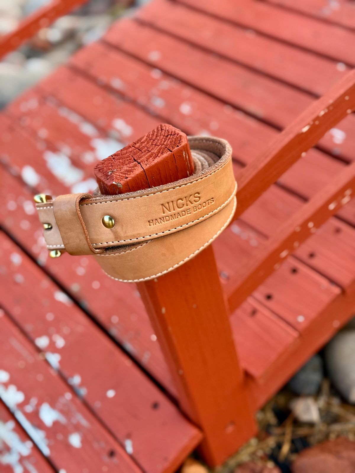 Photo by Ahab78 on January 4, 2026 of the Nicks Heavy Duty Work Belt in Full Natural.