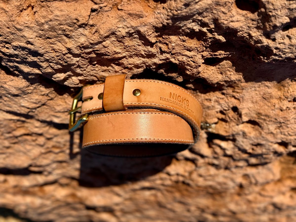 Photo by Ahab78 on January 4, 2026 of the Nicks Heavy Duty Work Belt in Full Natural.