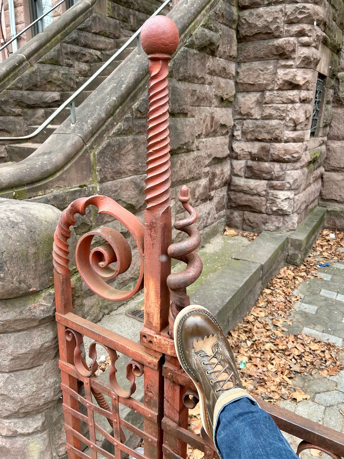 Photo by Vic on January 17, 2026 of the Whites Green Pasture Lace To Toe C350ltt-cs in Horween Greener Pastures Dublin.