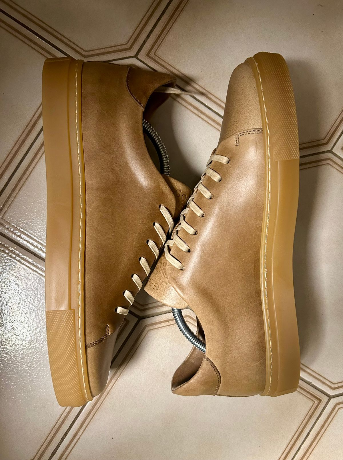 Photo by Vic on June 10, 2026 of the Goral The Mellor ll in Horween Natural Chromexcel.