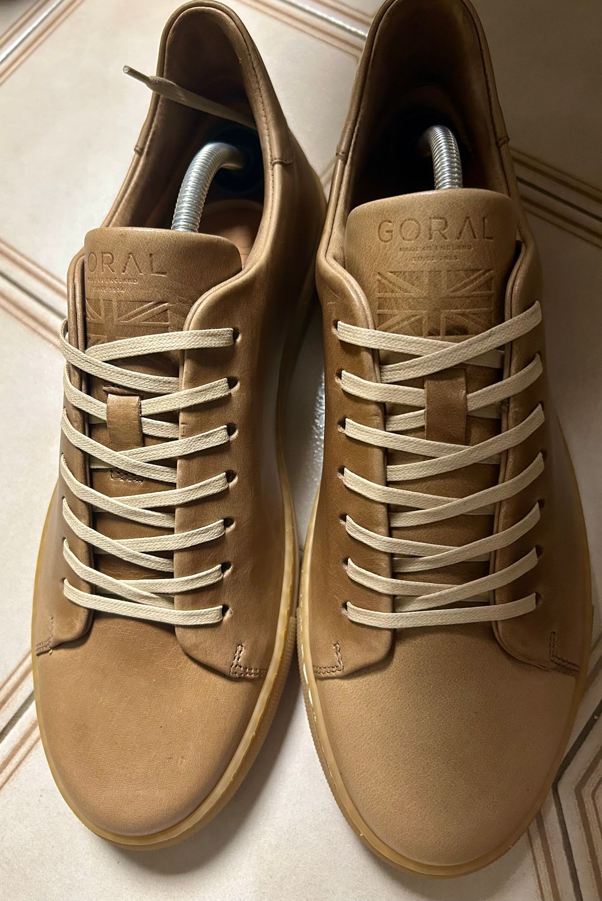 Photo by Vic on June 10, 2026 of the Goral The Mellor ll in Horween Natural Chromexcel.
