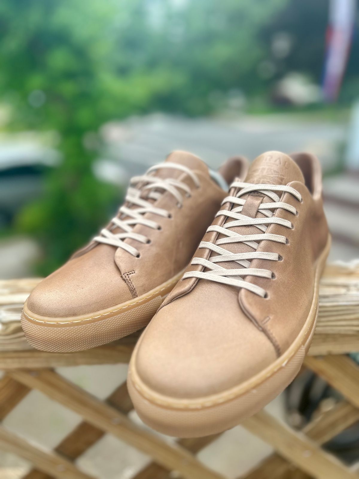 Photo by Vic on June 10, 2026 of the Goral The Mellor ll in Horween Natural Chromexcel.
