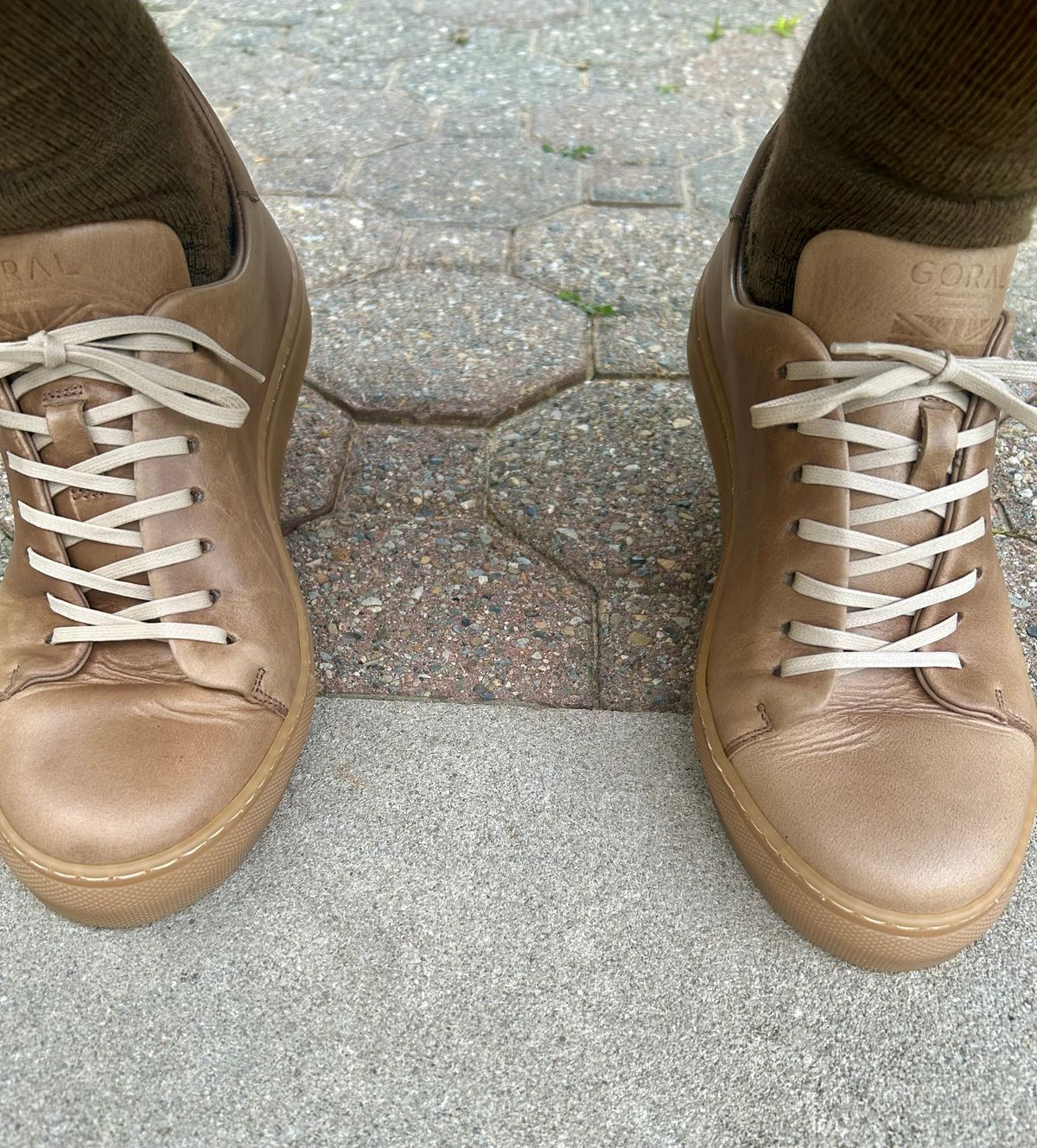 Photo by Vic on June 10, 2026 of the Goral The Mellor ll in Horween Natural Chromexcel.