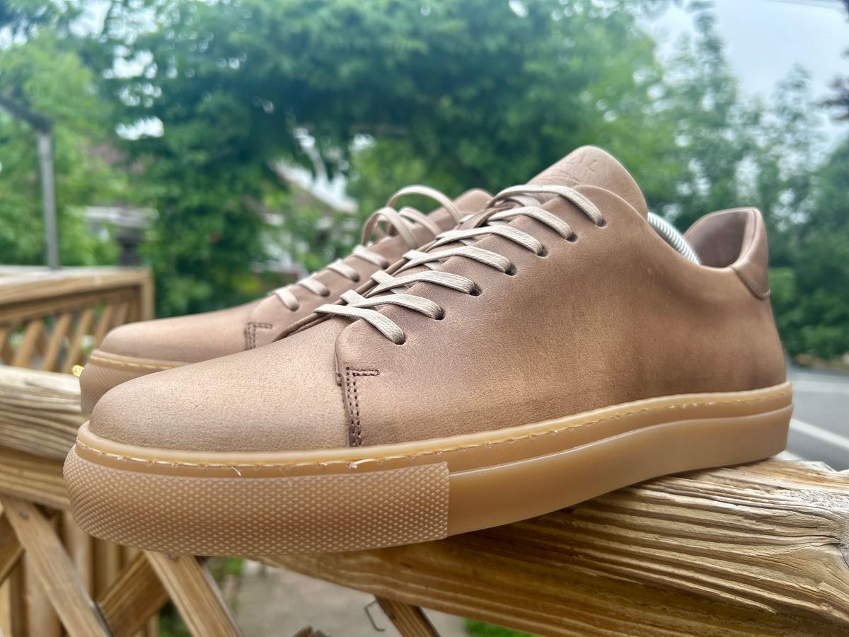Photo by Vic on June 10, 2026 of the Goral The Mellor ll in Horween Natural Chromexcel.