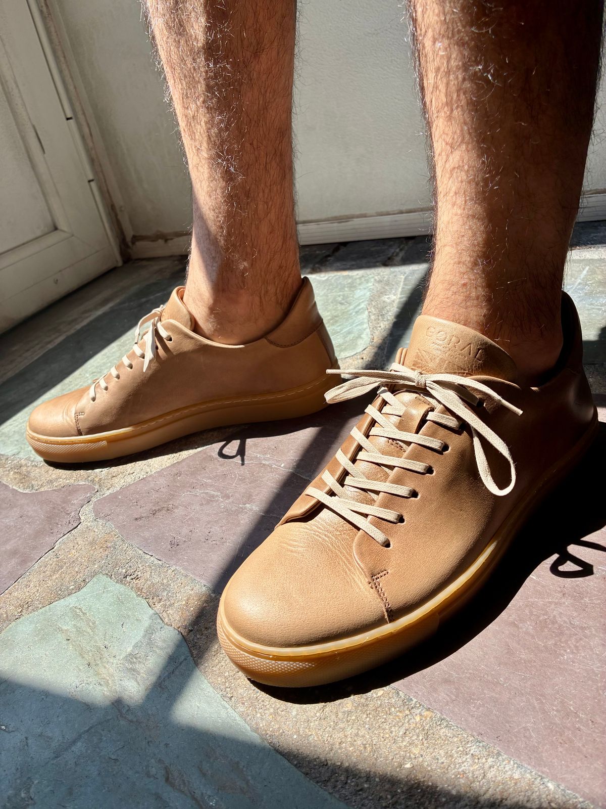 Photo by Vic on July 3, 2026 of the Goral The Mellor ll in Horween Natural Chromexcel.