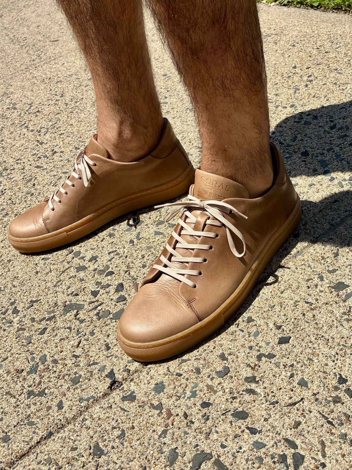 Photo by Vic on July 3, 2026 of the Goral The Mellor ll in Horween Natural Chromexcel.