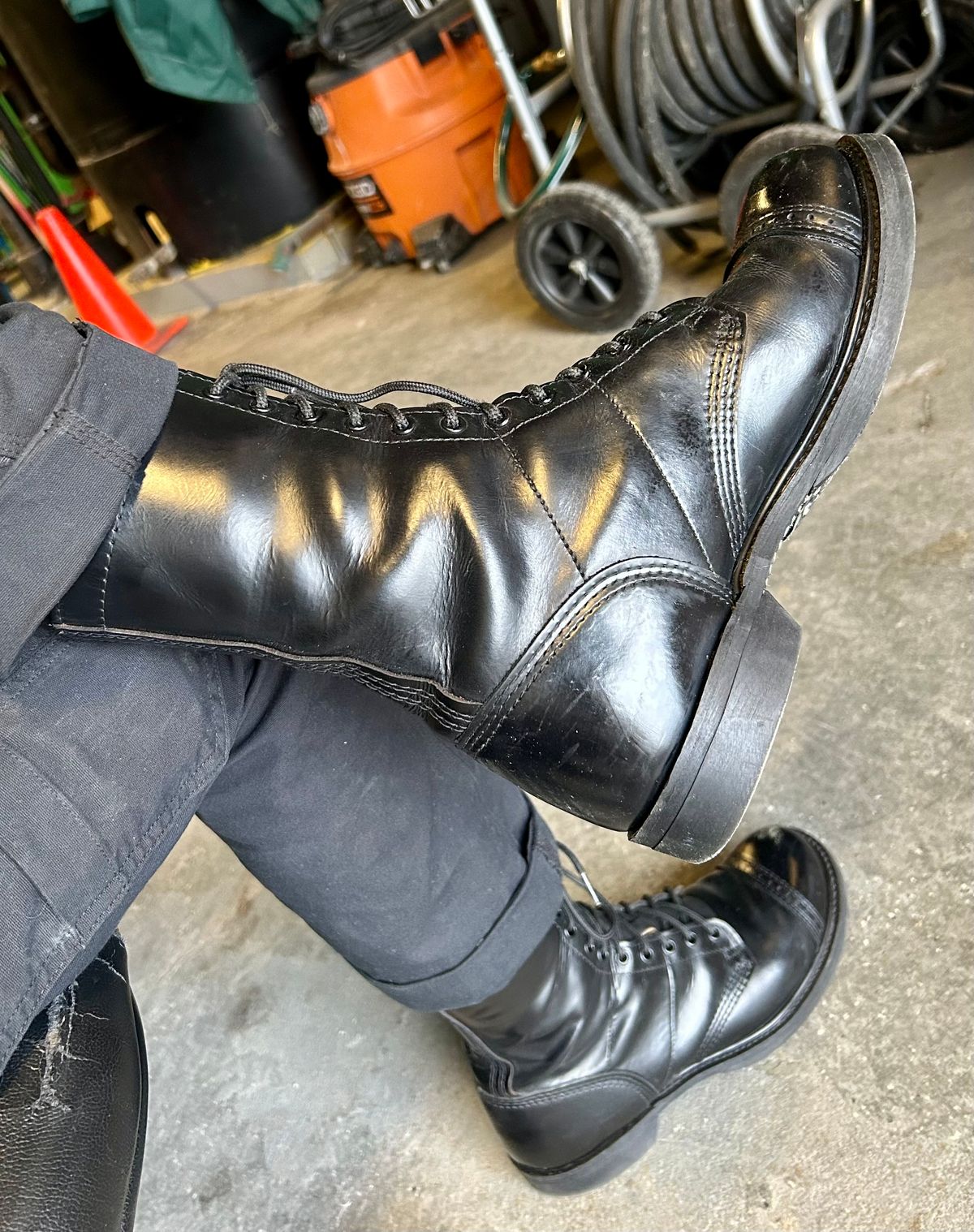 Photo by Vic on March 6, 2026 of the Corcoran Paratrooper in Gloss Black.