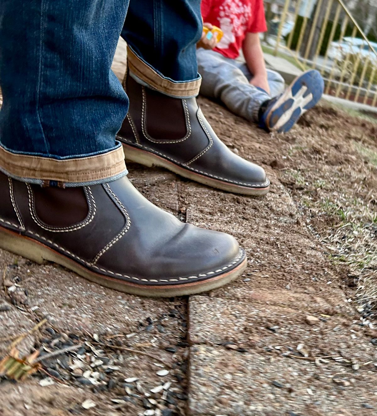 Photo by Vic on March 8, 2026 of the Duckfeet Roskilde in Terracare Slate.