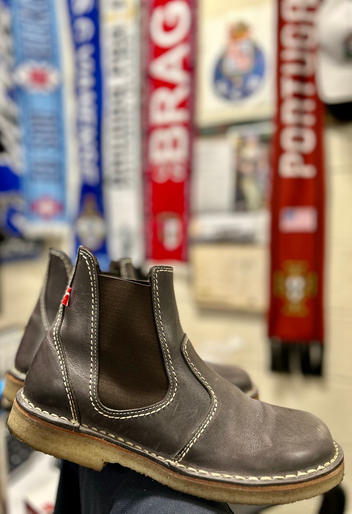 Photo by Vic on April 6, 2026 of the Duckfeet Roskilde in Terracare Slate.