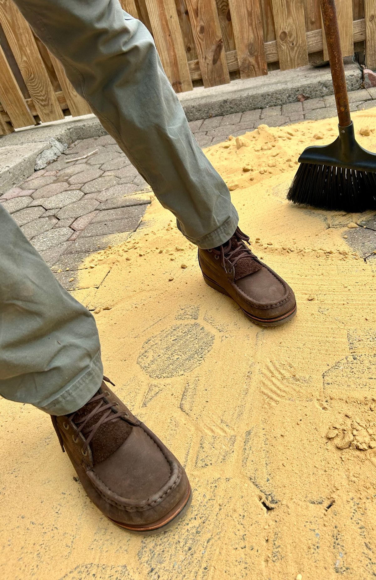 Photo by Vic on March 22, 2026 of the Jim Green Meander in Houston Brown.