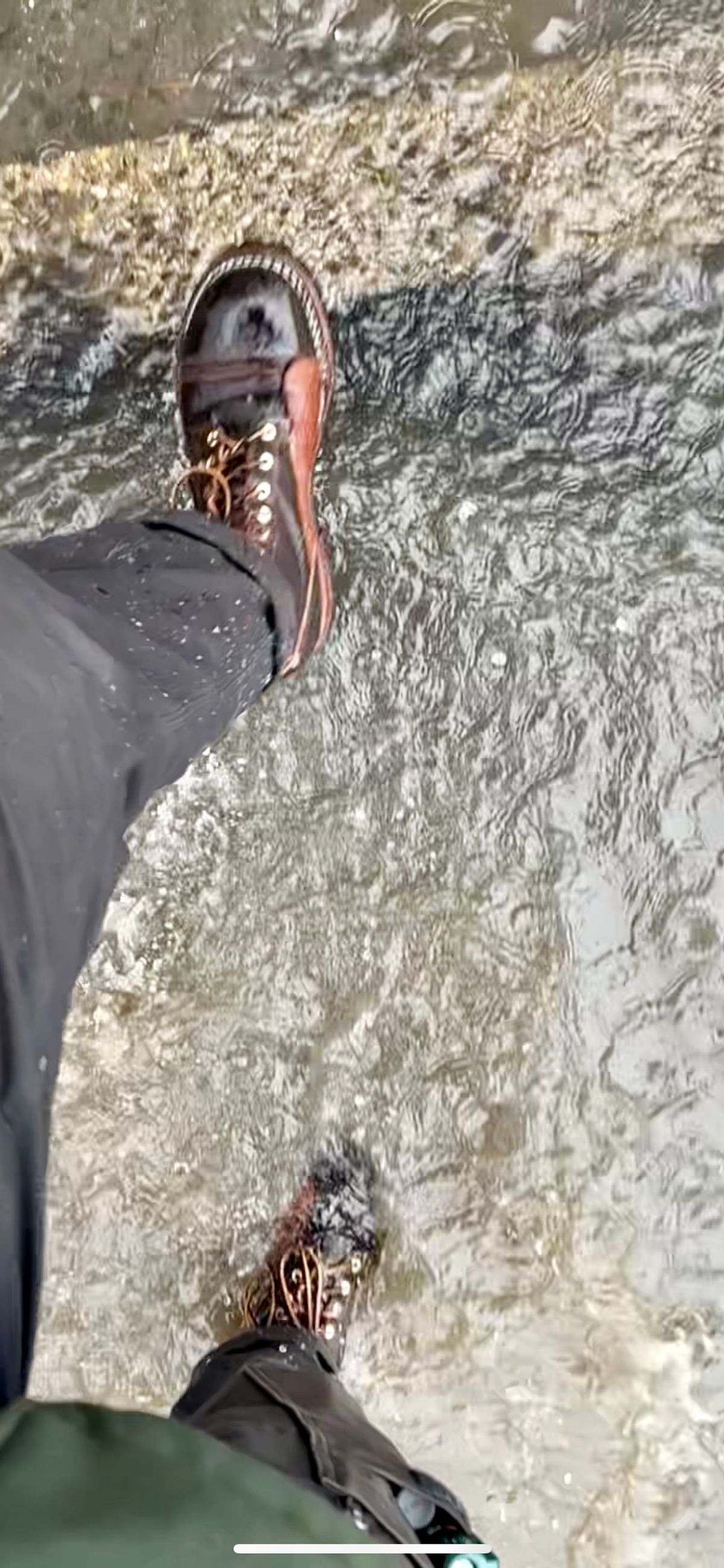 Photo by Vic on October 30, 2025 of the Nicks X Rose Anvil ND1 in Horween Black Waxed Flesh.