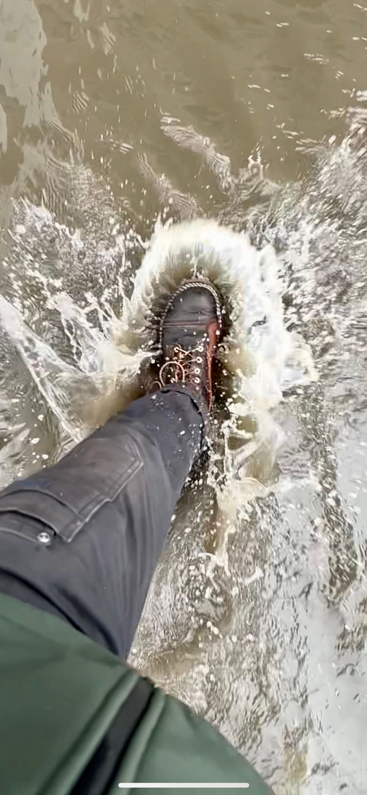 Photo by Vic on October 30, 2025 of the Nicks X Rose Anvil ND1 in Horween Black Waxed Flesh.