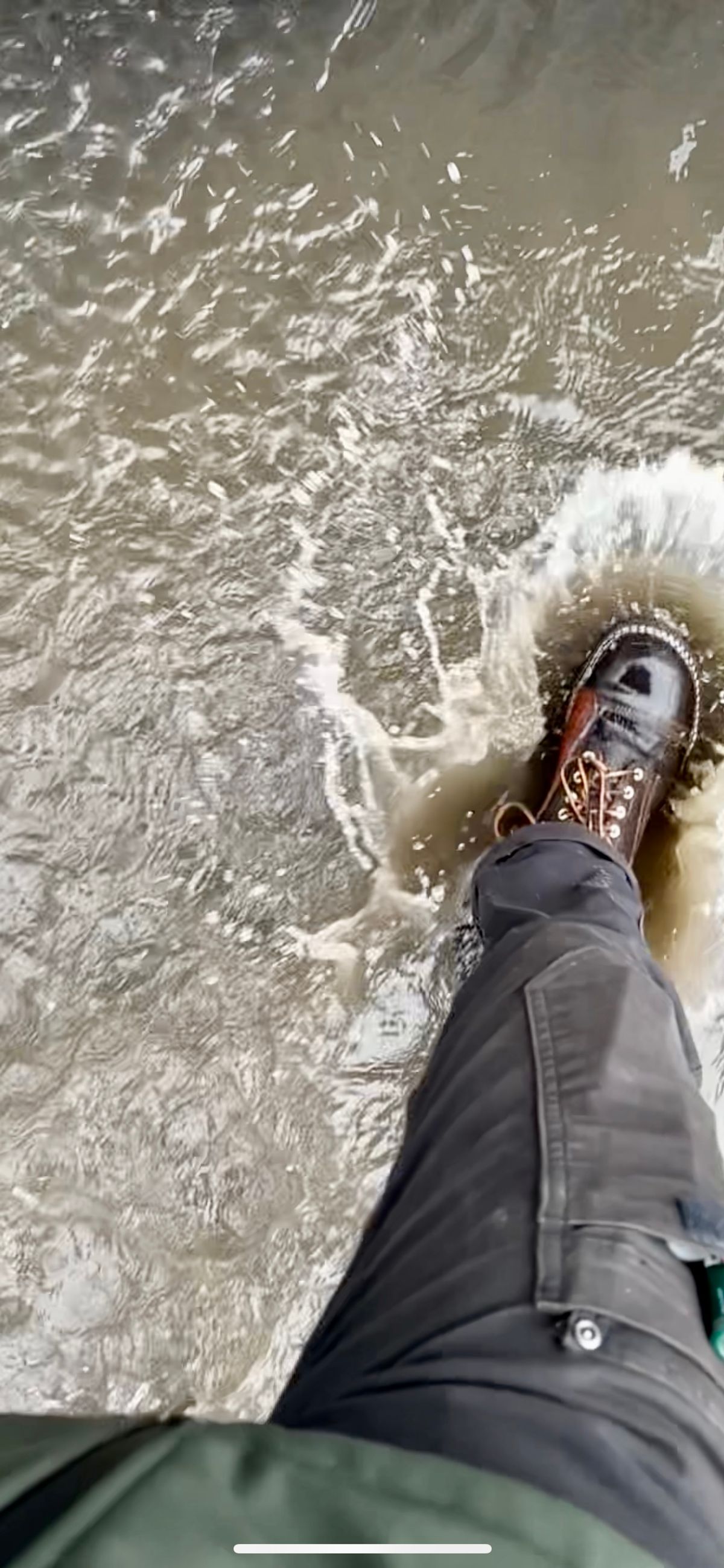 Photo by Vic on October 30, 2025 of the Nicks X Rose Anvil ND1 in Horween Black Waxed Flesh.