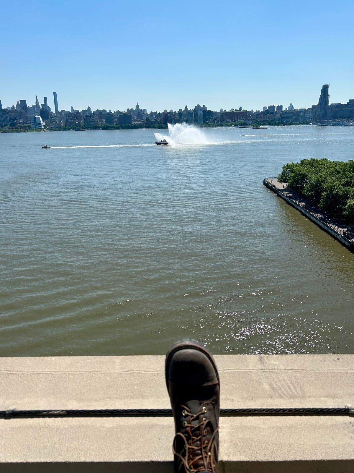 Photo by Vic on May 20, 2026 of the Nicks X Rose Anvil ND1 in Horween Black Waxed Flesh.