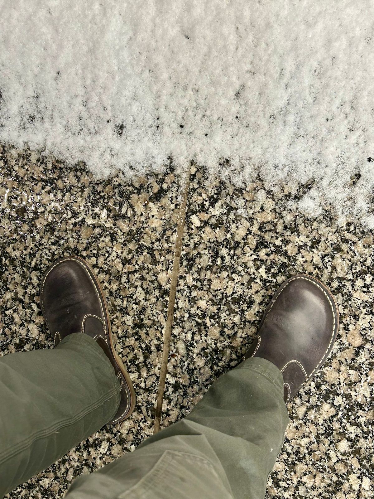 Photo by Vic on February 23, 2026 of the Duckfeet Blåvand in Terracare Navy.