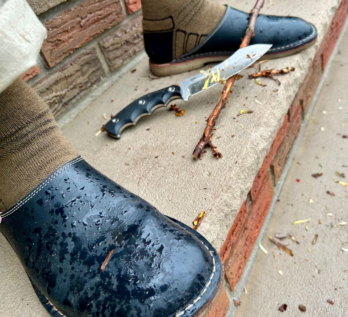 Photo by Vic on April 5, 2026 of the Duckfeet Blåvand in Terracare Navy.