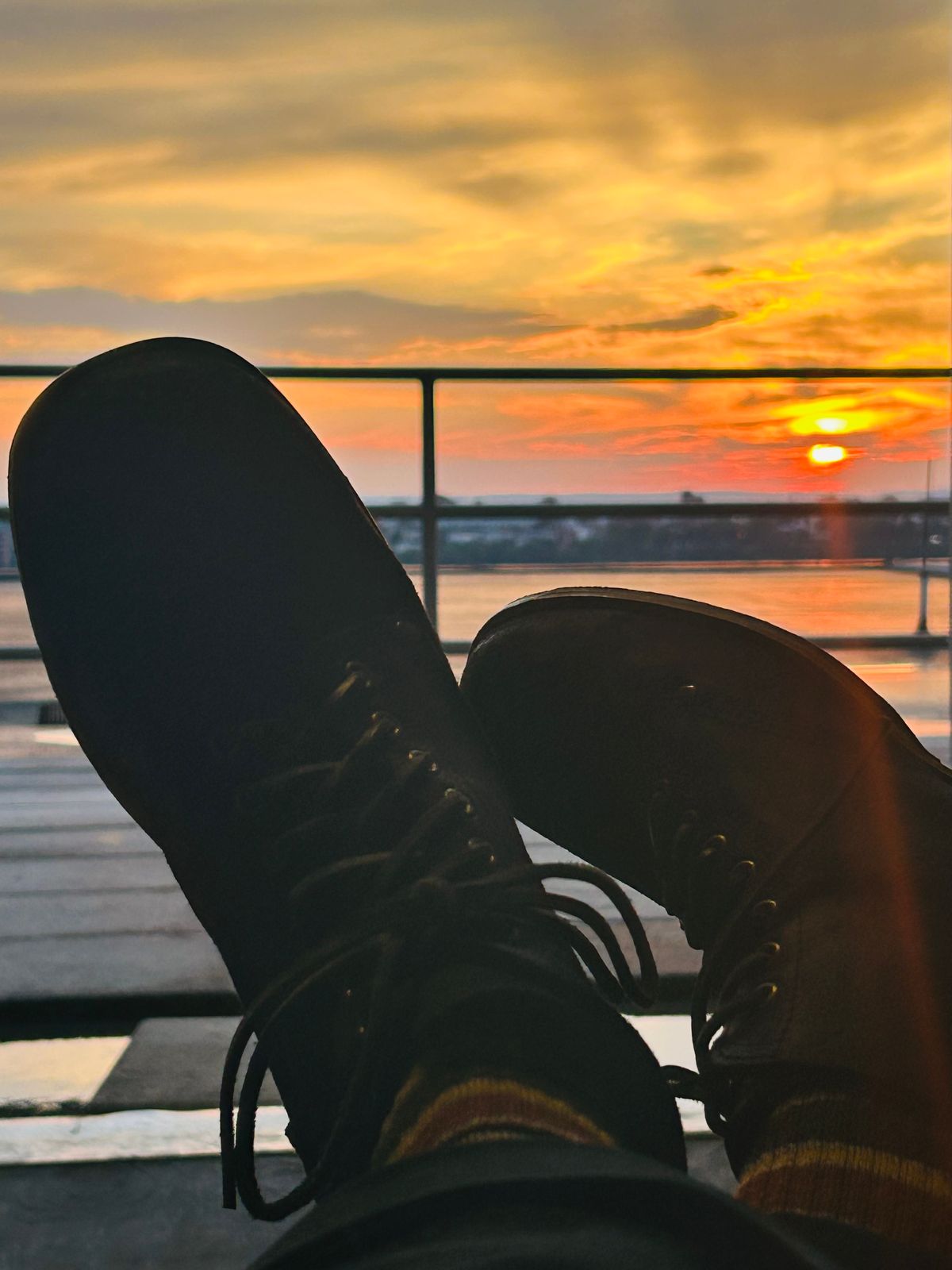 Photo by Vic on July 11, 2026 of the Goral Bradwell WW1 Replica in C.F. Stead Black Waxy Commander Suede.