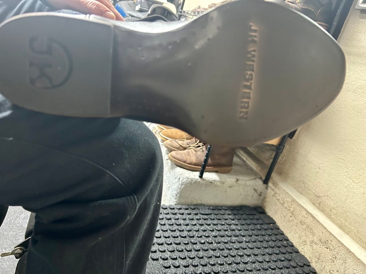 Photo by Vic on February 24, 2026 of the JK Boots The Ace in Smooth Black Bovine.