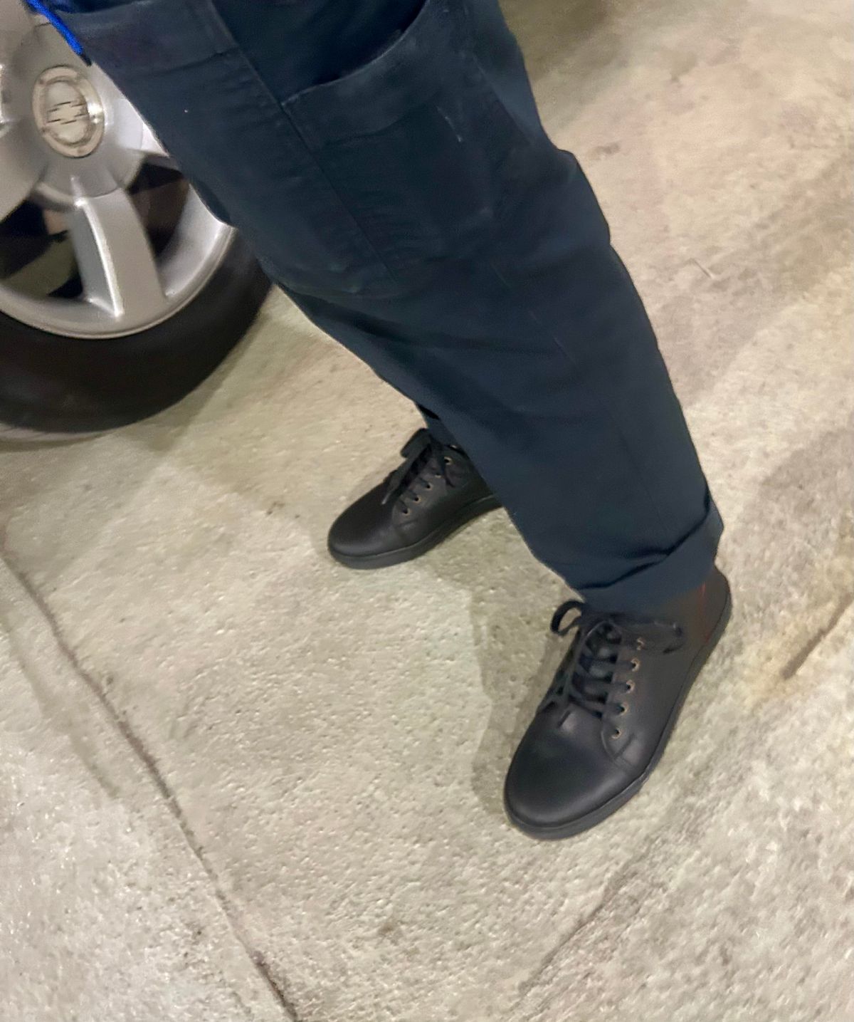 Photo by Vic on March 24, 2026 of the Goral x Rose Anvil Muggs in Seidel Blood Core.