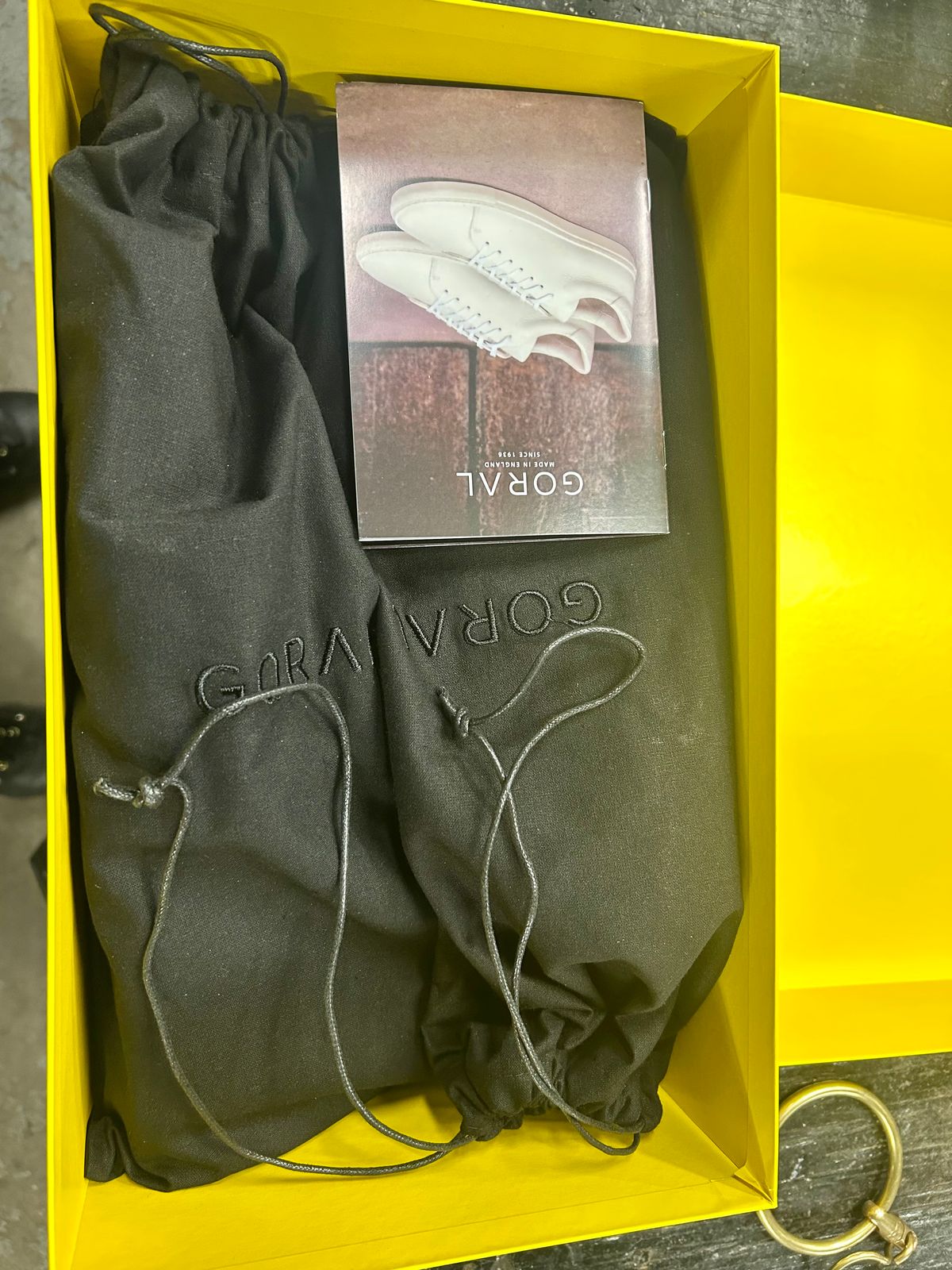 Photo by Vic on March 24, 2026 of the Goral x Rose Anvil Muggs in Seidel Blood Core.