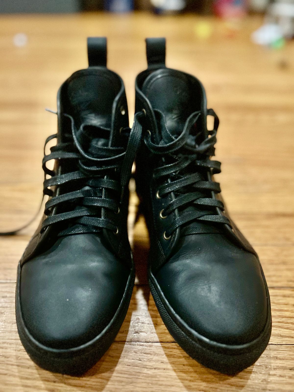 Photo by Vic on March 25, 2026 of the Goral x Rose Anvil Muggs in Seidel Blood Core.