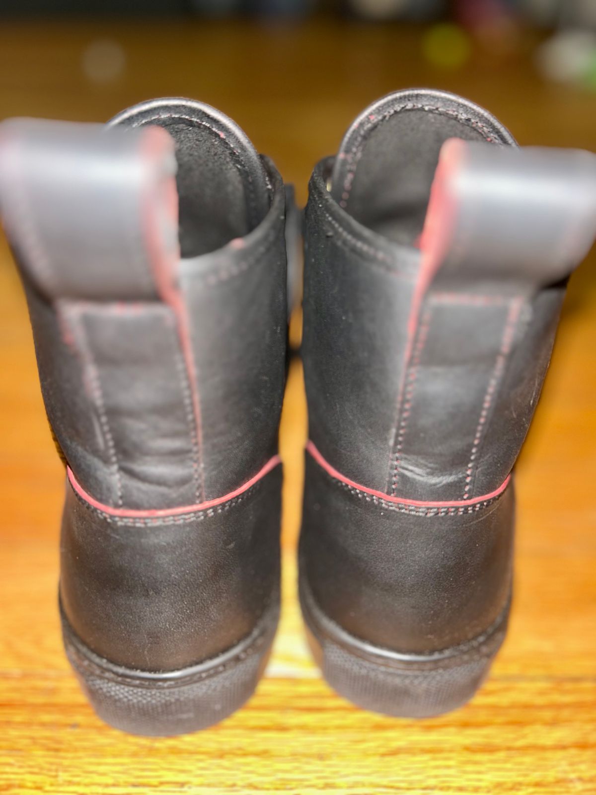 Photo by Vic on March 25, 2026 of the Goral x Rose Anvil Muggs in Seidel Blood Core.