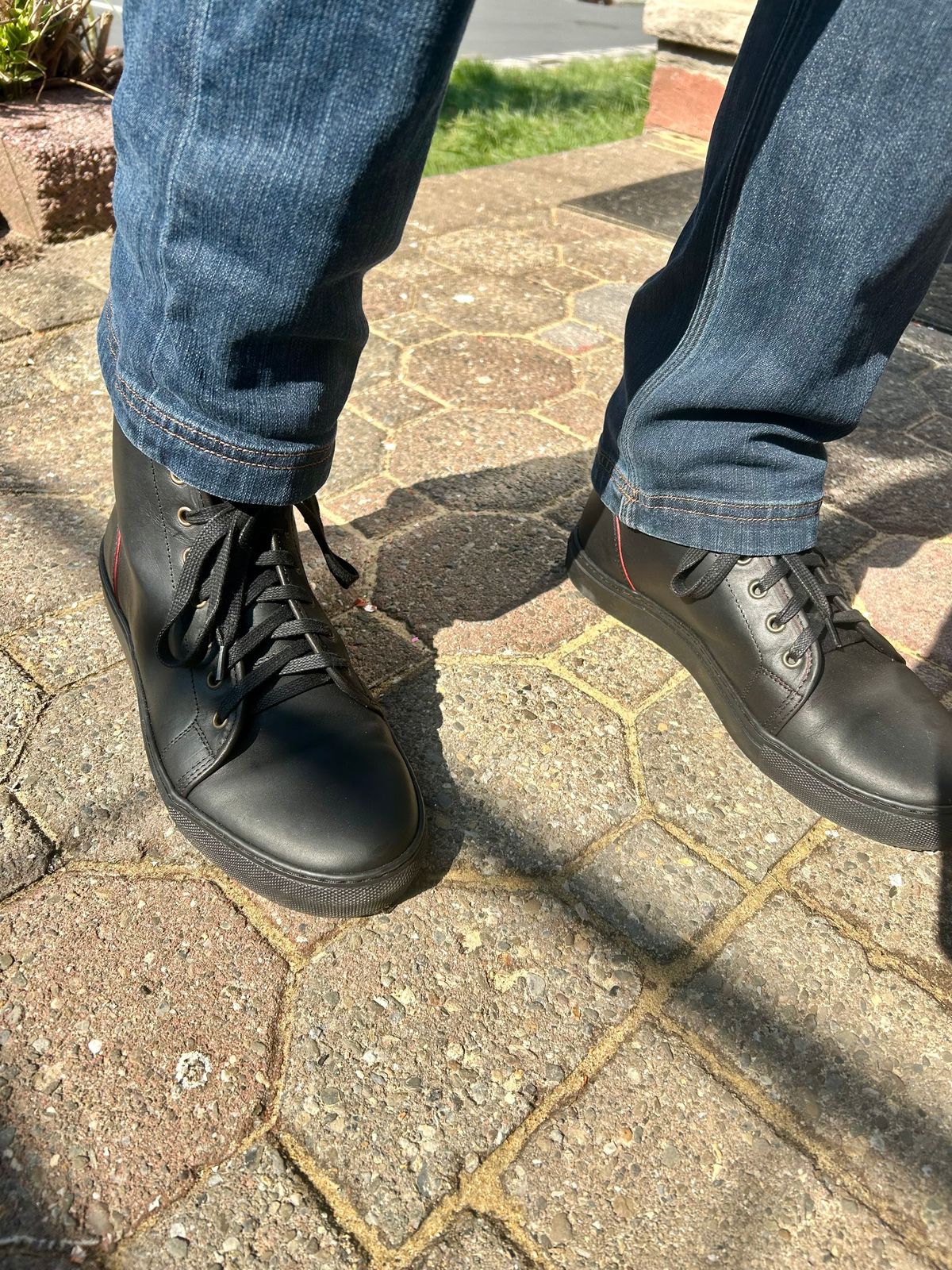 Photo by Vic on April 10, 2026 of the Goral x Rose Anvil Muggs in Seidel Blood Core.