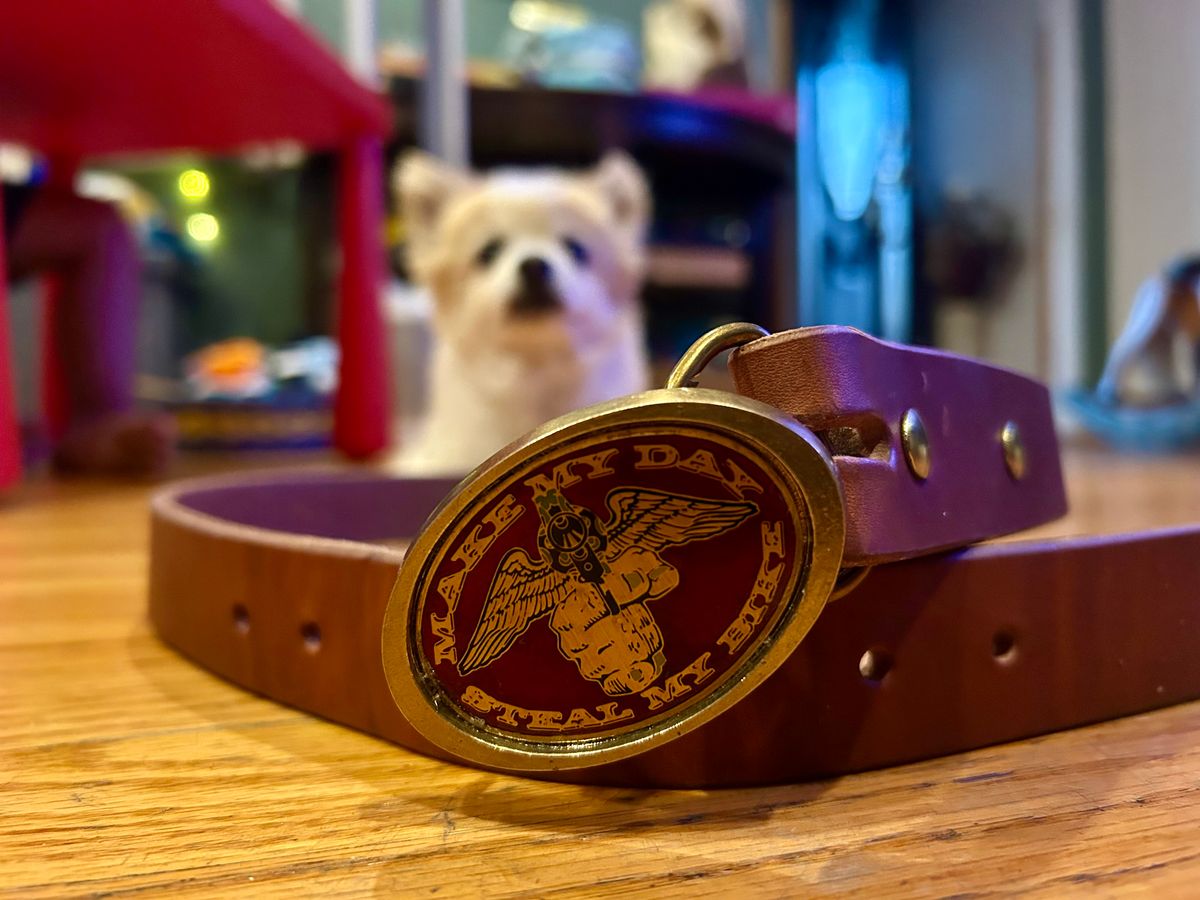Photo by Vic on May 19, 2026 of the Nicks Heavy Duty Work Belt in Seidel Natural Double Shot.