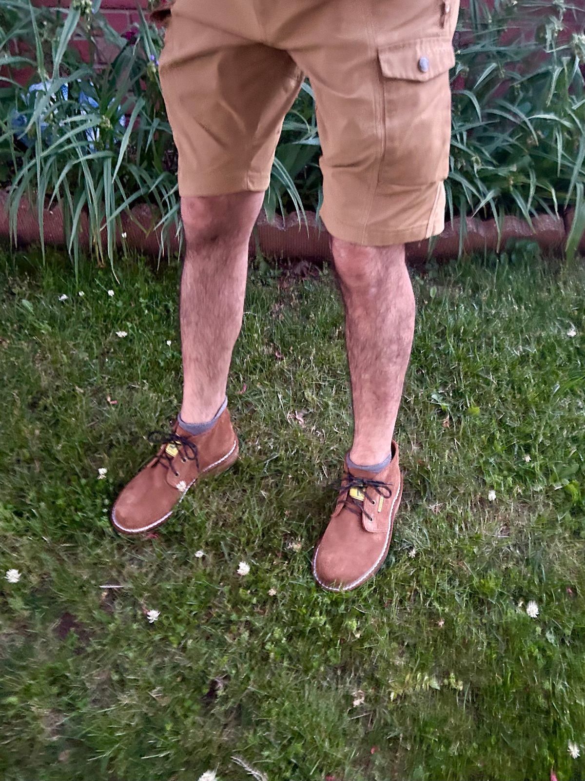 Photo by Vic on June 4, 2026 of the Jim Green Vellie in Kahki Ruffout.