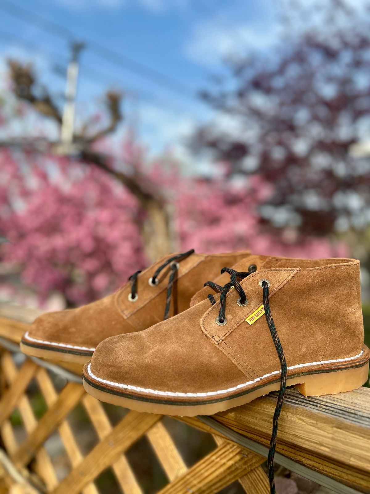 Photo by Vic on April 15, 2026 of the Jim Green Vellie in Kahki Ruffout.