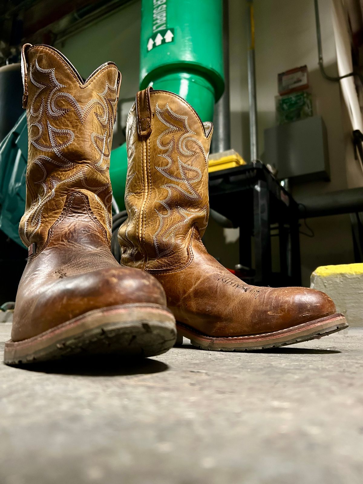 Photo by Vic on February 21, 2026 of the Double-H Unknown Model in Unknown Leather.