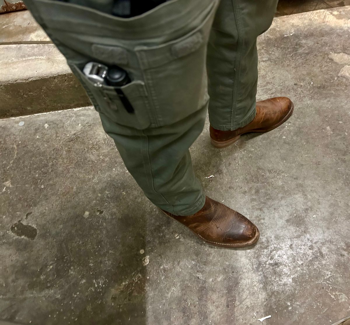 Photo by Vic on February 21, 2026 of the Double-H Unknown Model in Unknown Leather.