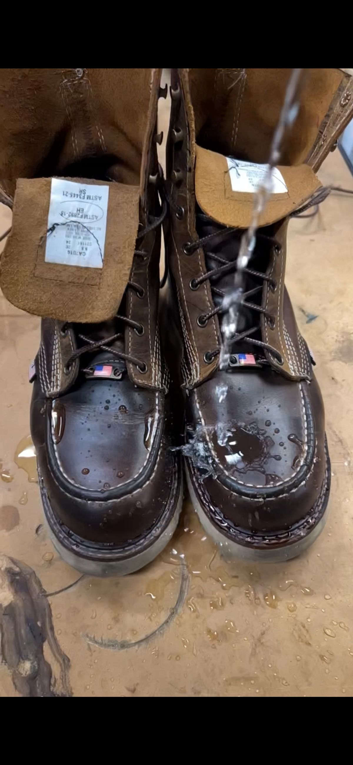 Photo by Vic on November 3, 2025 of the Carolina 8in Ferric Soft Toe Moc in Old Town Folklore.