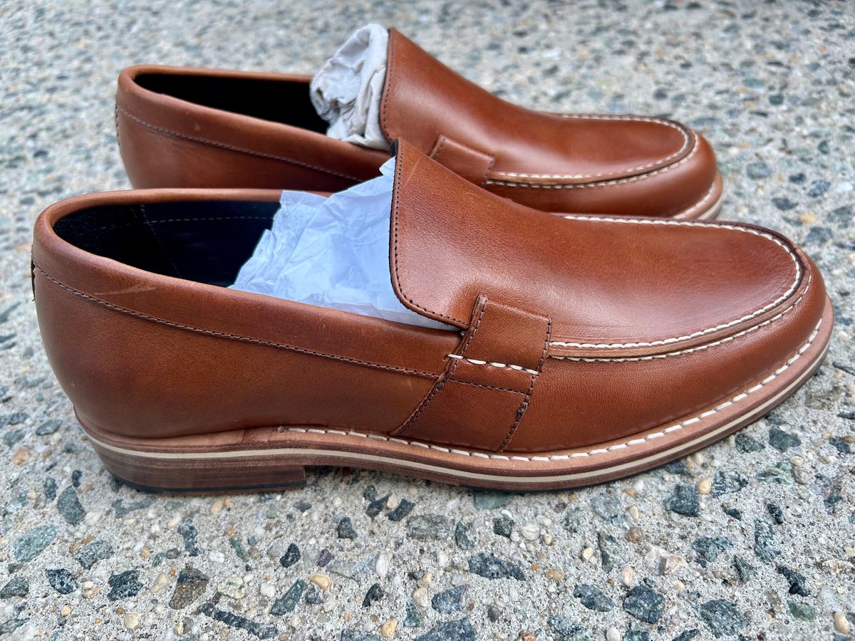 Photo by Vic on May 7, 2026 of the HELM Boots The Wilson in Helm Boots /Krumenauer Teak.