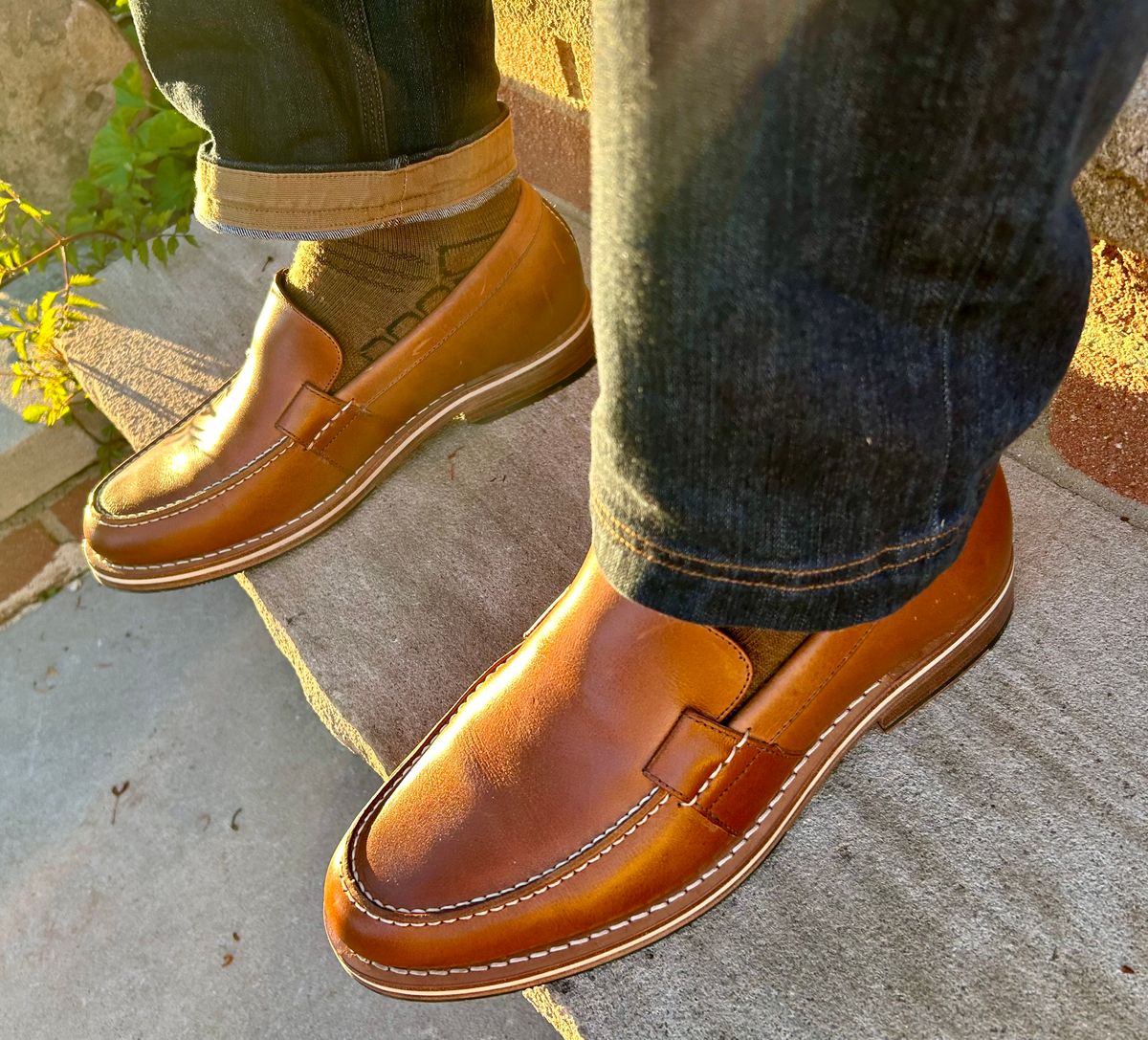 Photo by Vic on May 7, 2026 of the HELM Boots The Wilson in Helm Boots /Krumenauer Teak.